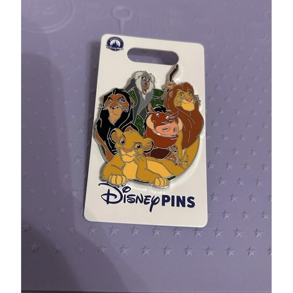 Disney Other - Disney Parks Lion King Character Cluster Simba Mufasa Scar Rafiki Pin‎ 2025